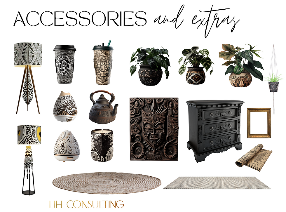 Thumbnail: Afrohemian Interiors Collection