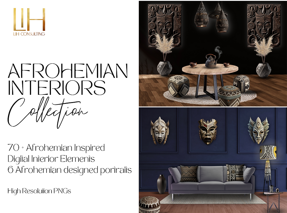 Afrohemian Interiors Collection
