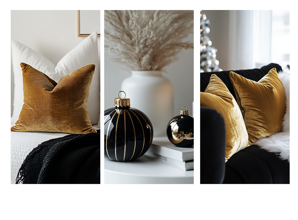Thumbnail: The Luxe Lifestyle: Winter Holiday Home Scenes BLK+WHT Edition