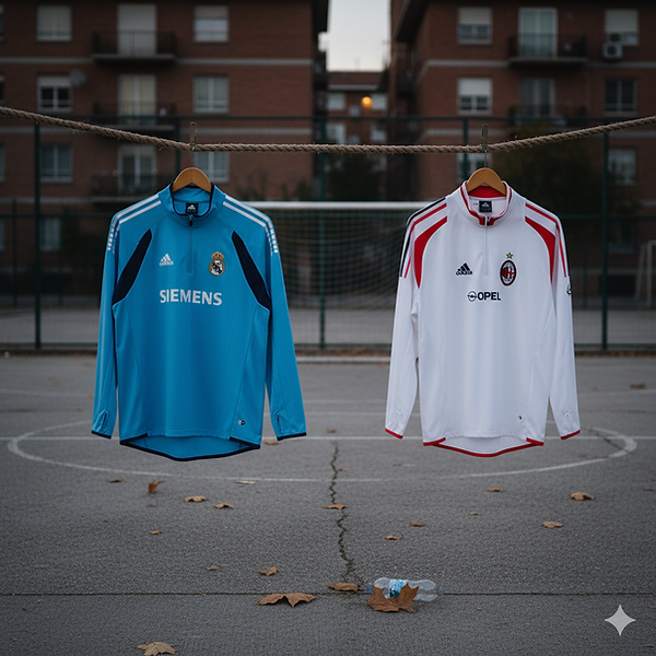 chaqueta manchester madrid 2005 y milán 2006