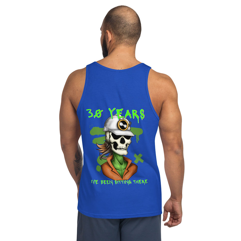 Thumbnail: 30 Years I've Been Sitting There Tank Top