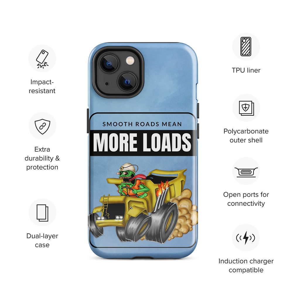 Thumbnail: Tough Case for iPhone® Smooth Roads