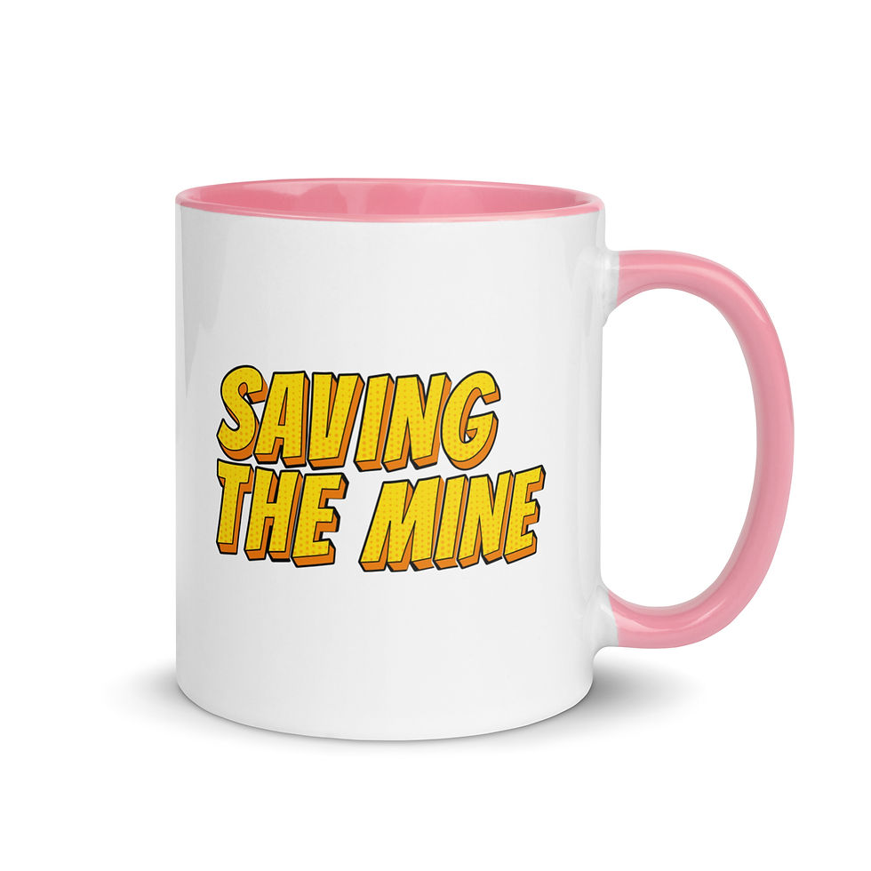 Thumbnail: Saving the Mine V2 Mug with Color Inside