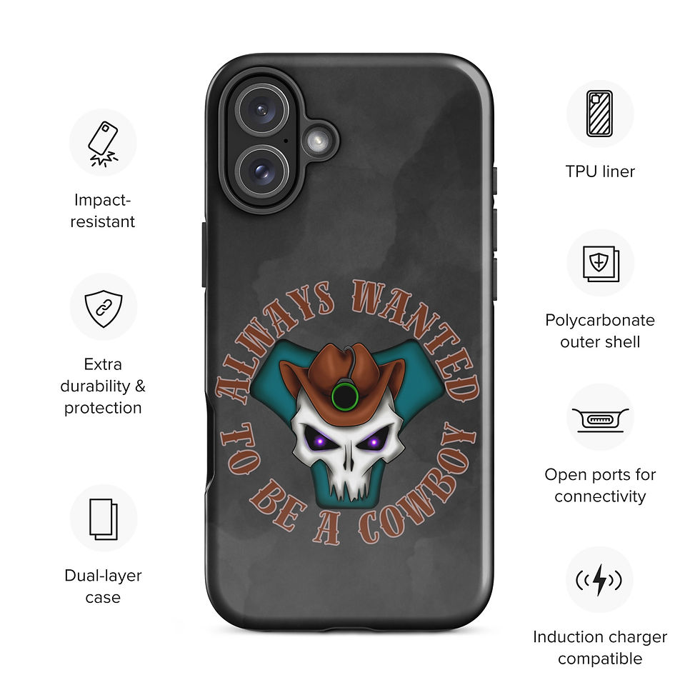 Thumbnail: Tough Case for iPhone® Cowboy Dark