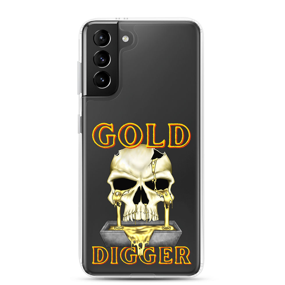 Thumbnail: Gold Digger Mining Clear Case for Samsung® 