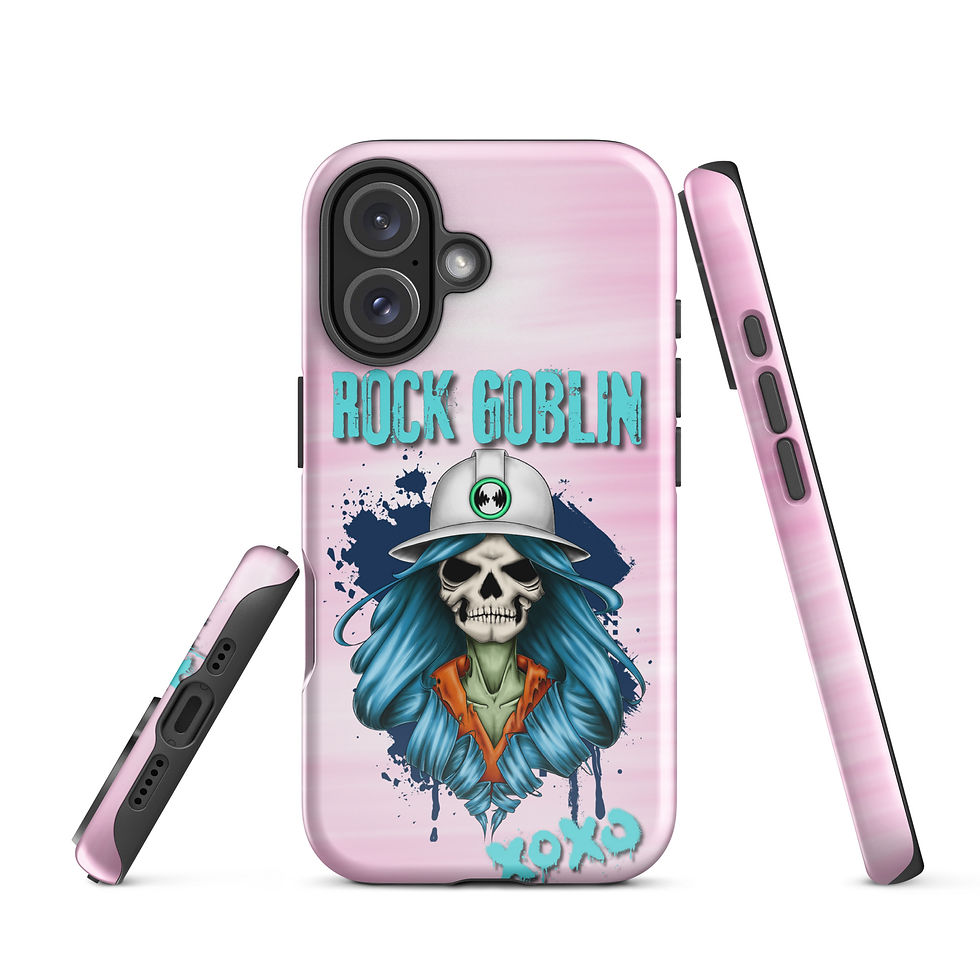 Thumbnail: Tough Case for iPhone® RG Pink and Blue