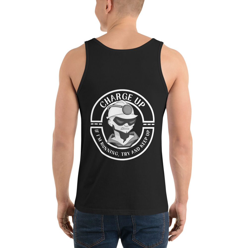 Charge Up BW Underground Tank Top