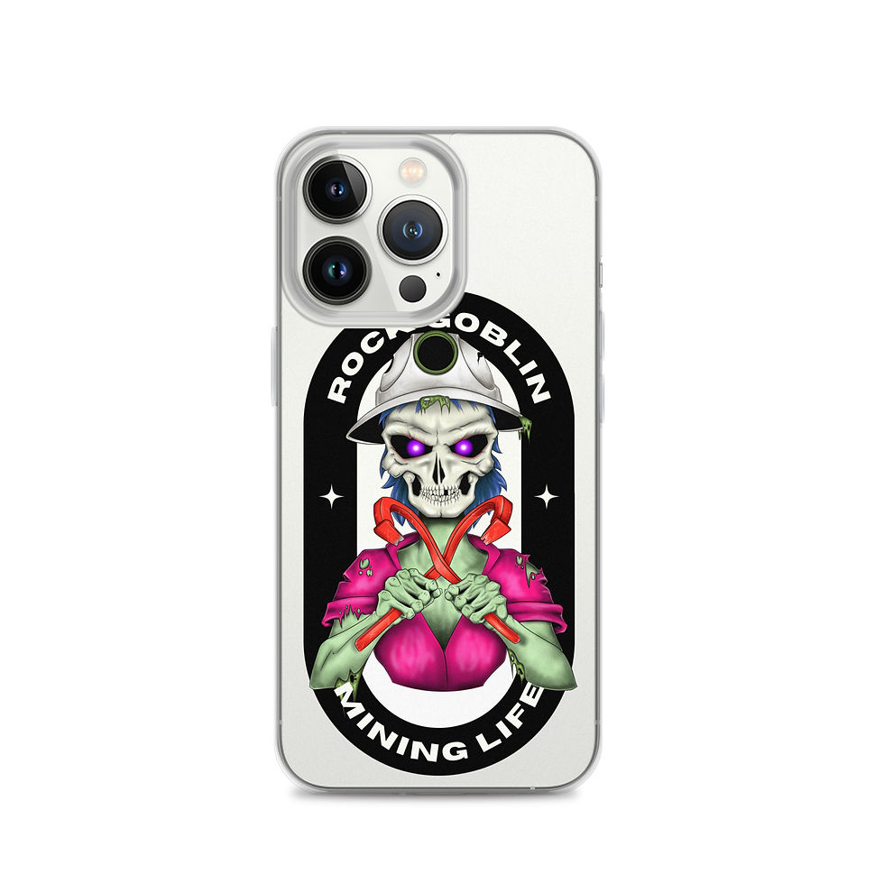 Thumbnail: RG Mining Life Clear Case for iPhone®