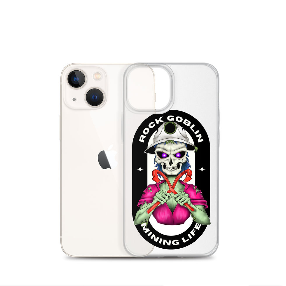 Thumbnail: RG Mining Life Clear Case for iPhone®