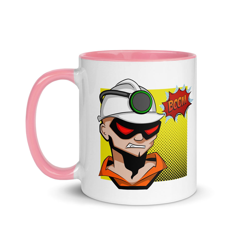 Thumbnail: Saving the Mine V2 Mug with Color Inside