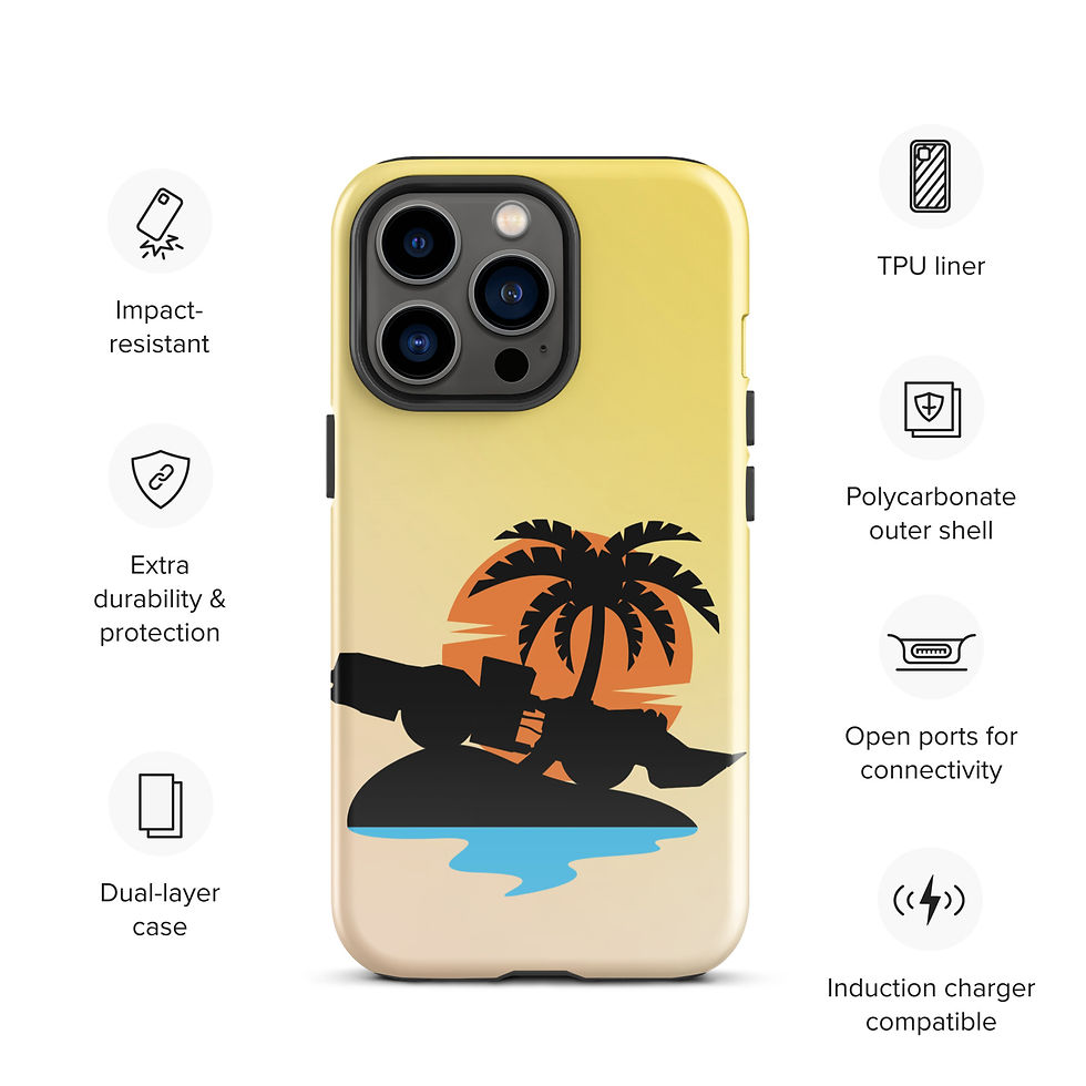 Thumbnail: Tough Case for iPhone® Tropicana Yello