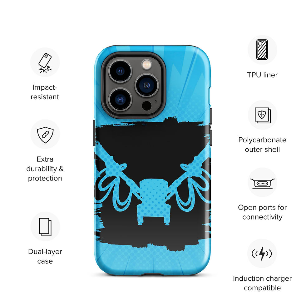 Thumbnail: Tough Case for iPhone® Jumbo Blues