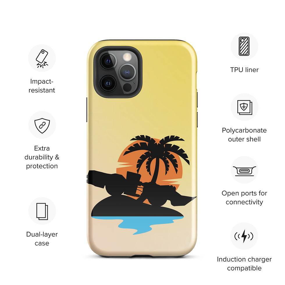 Thumbnail: Tough Case for iPhone® Tropicana Yello