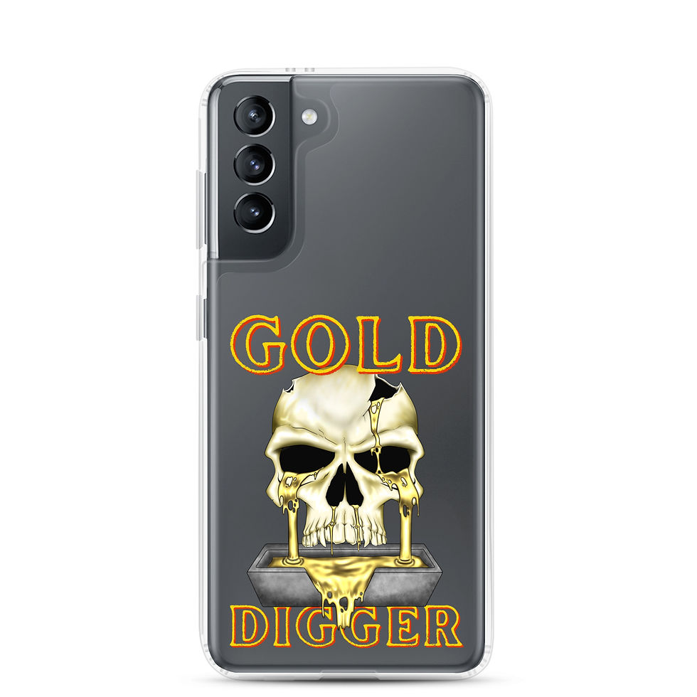 Thumbnail: Gold Digger Mining Clear Case for Samsung® 
