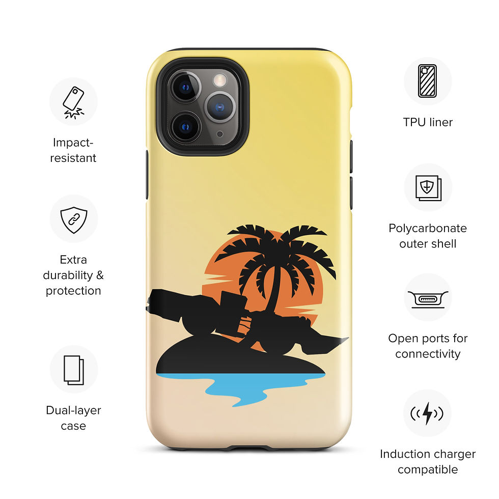 Thumbnail: Tough Case for iPhone® Tropicana Yello