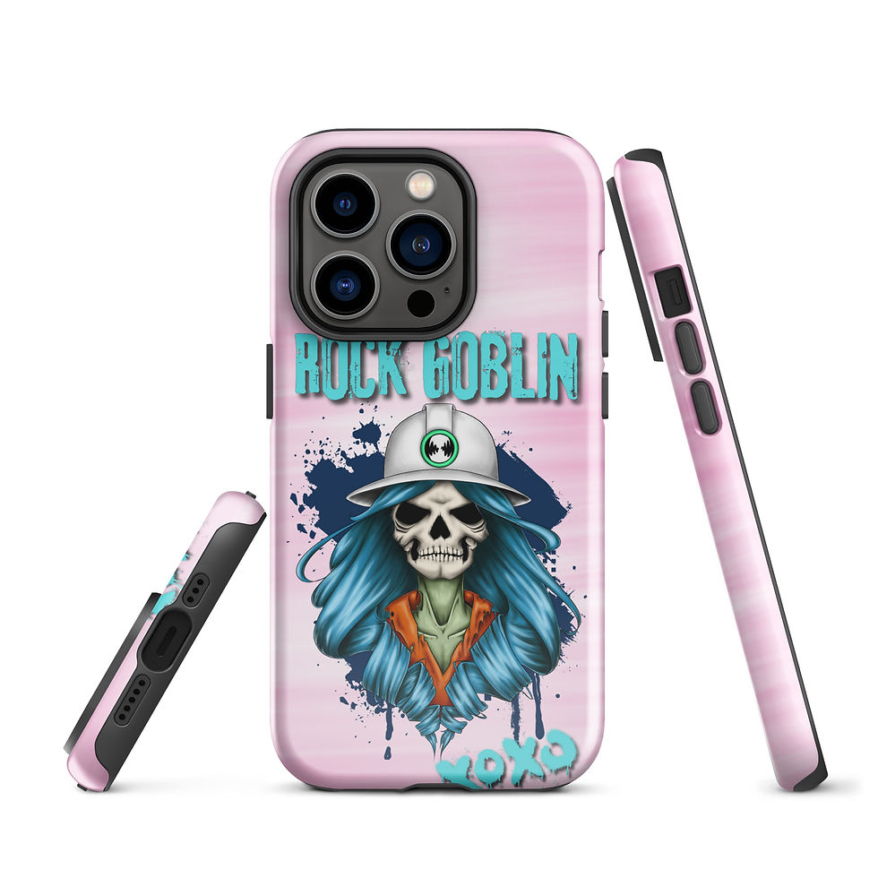 Thumbnail: Tough Case for iPhone® RG Pink and Blue