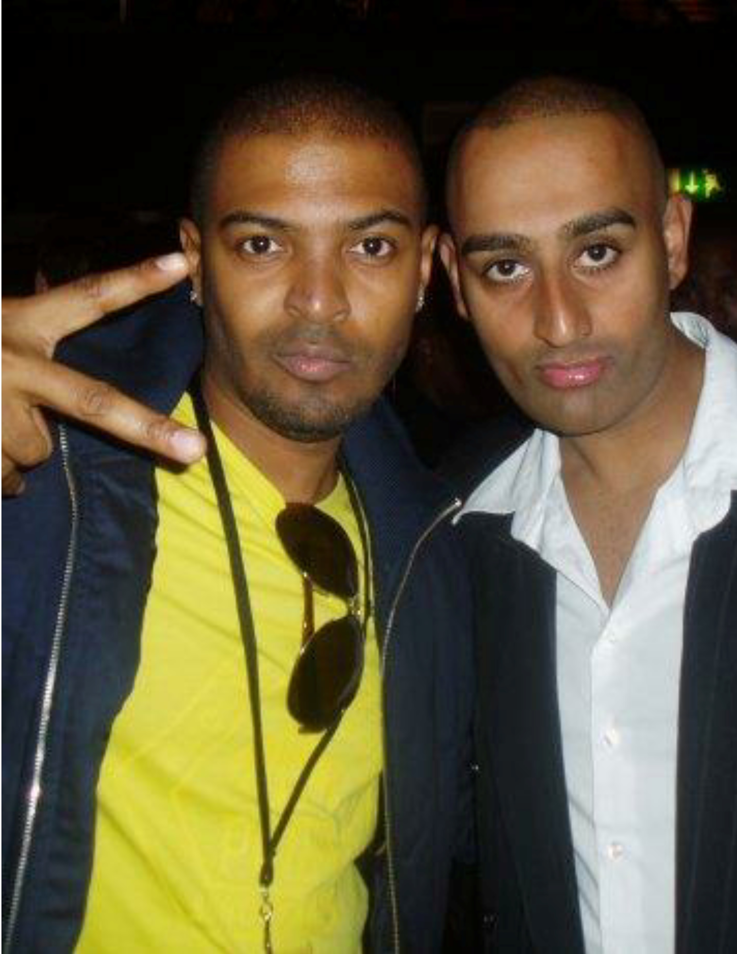 Rokky Singh with Noel Clarke