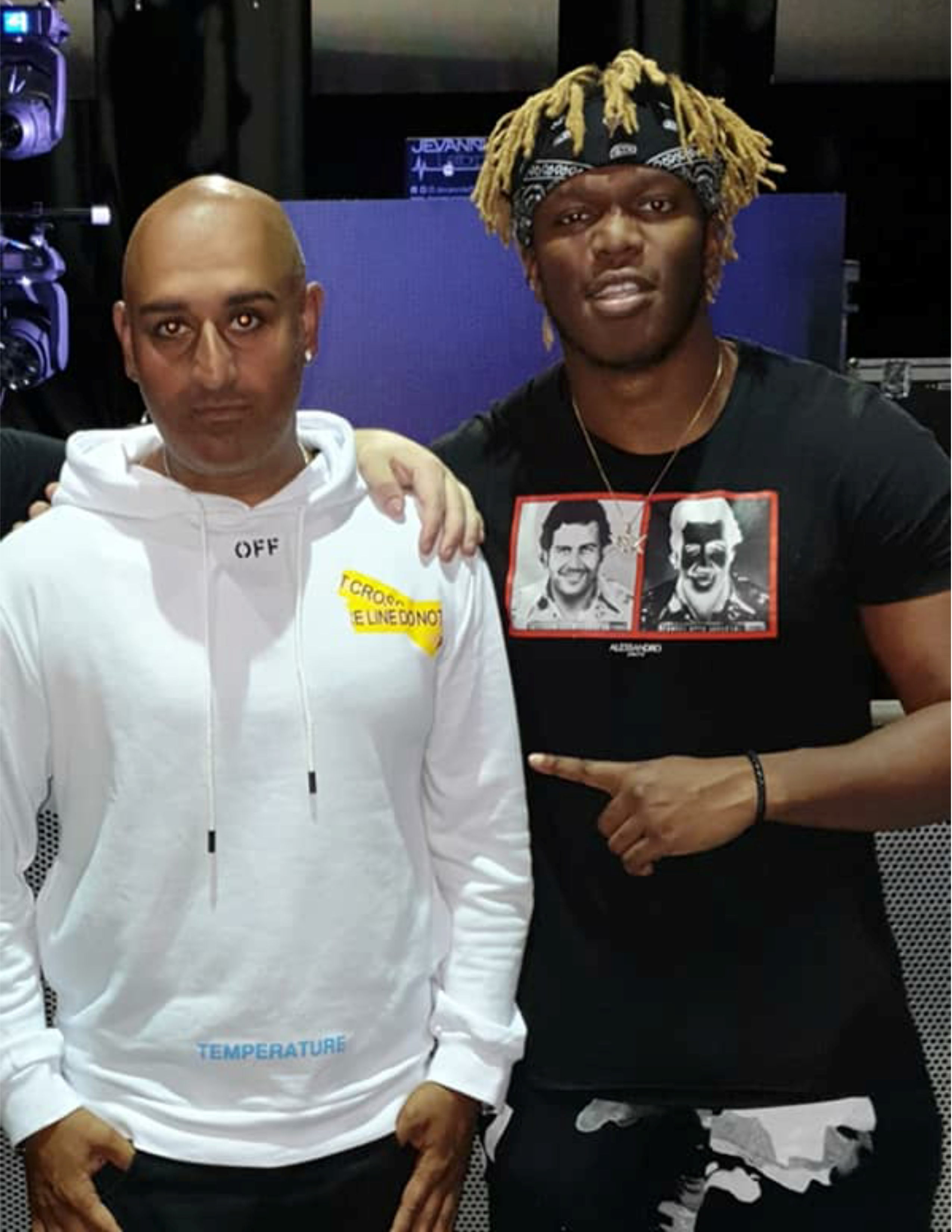 Rokky Singh with KSI