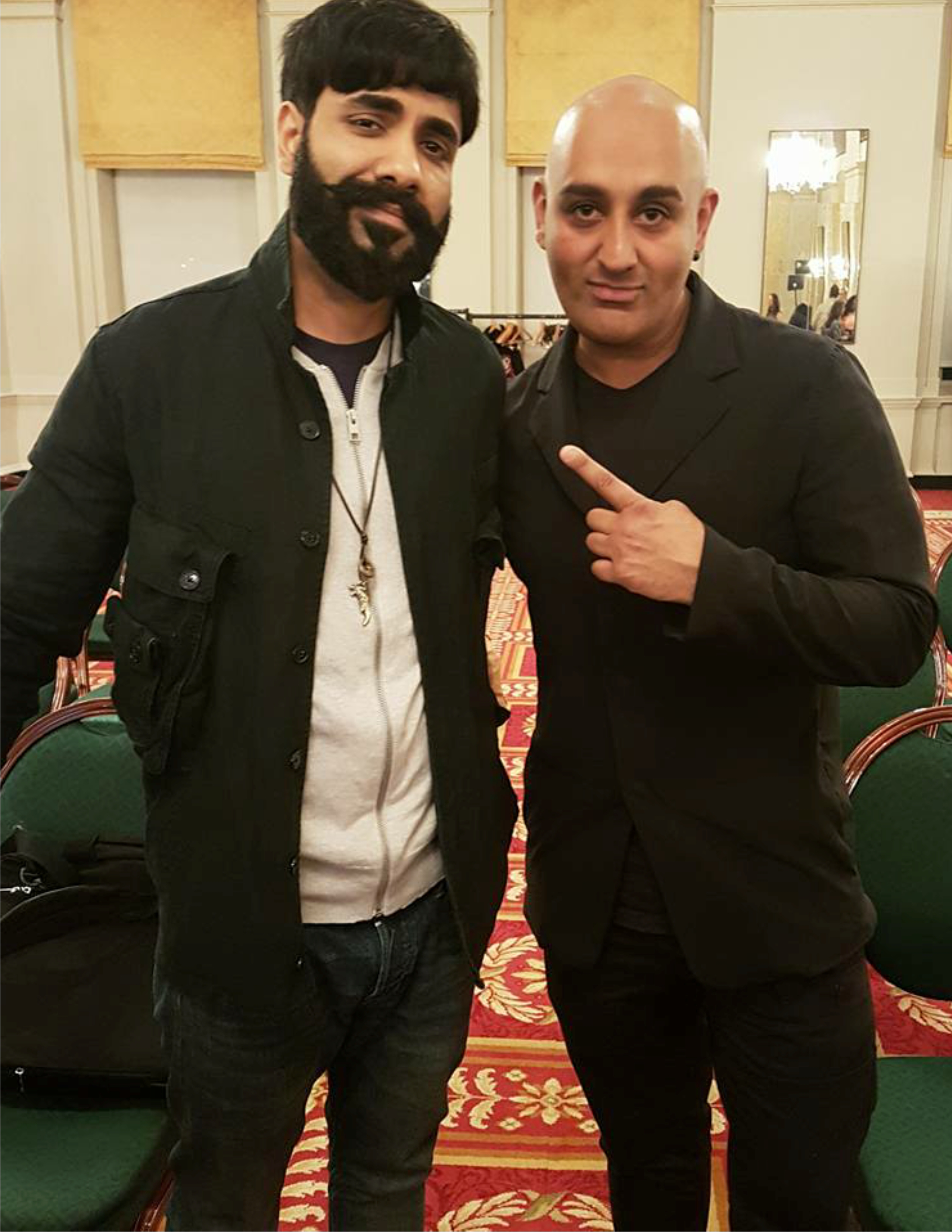 Rokky Singh with Paul Chowdhry
