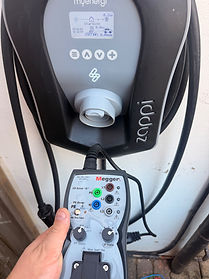 Testing and commissioning a myenergi Zappi EV charger installation in Felixstowe