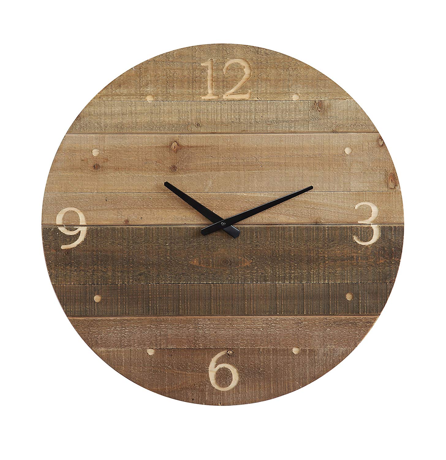 Wood Clock, $60
