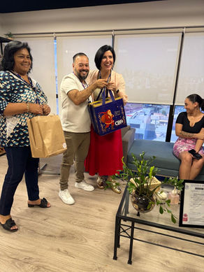 Entrega das Cestas de Natal da AFCrea