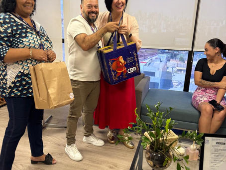 Entrega das Cestas de Natal da AFCrea