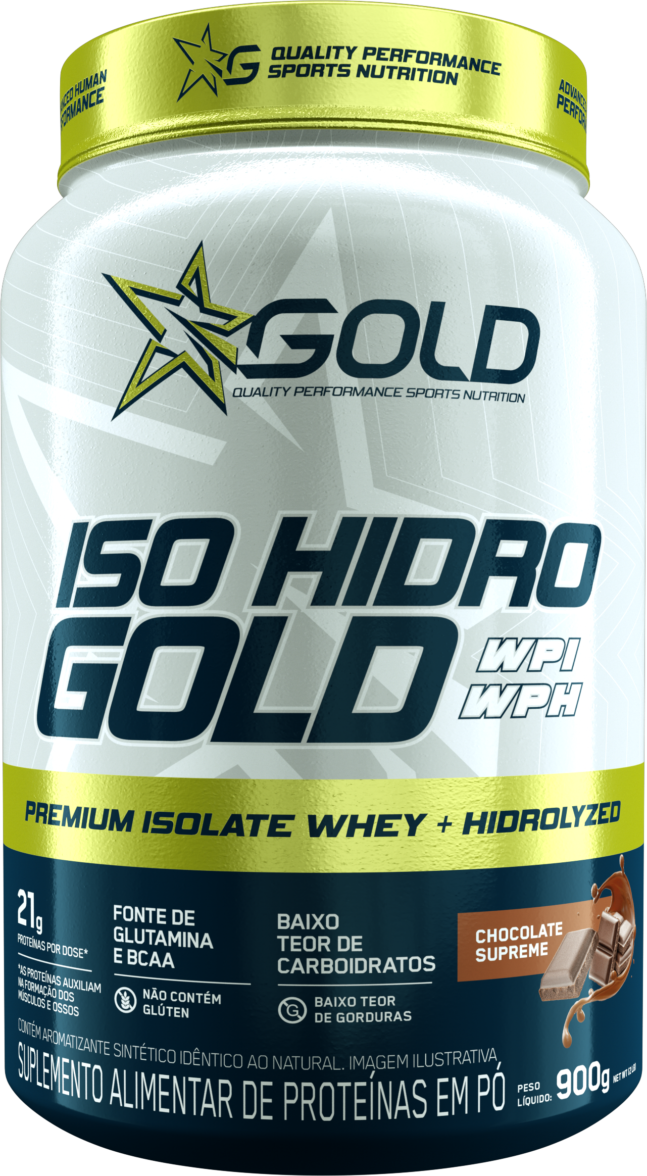ISO HIDRO GOLD WPI WPH 900g