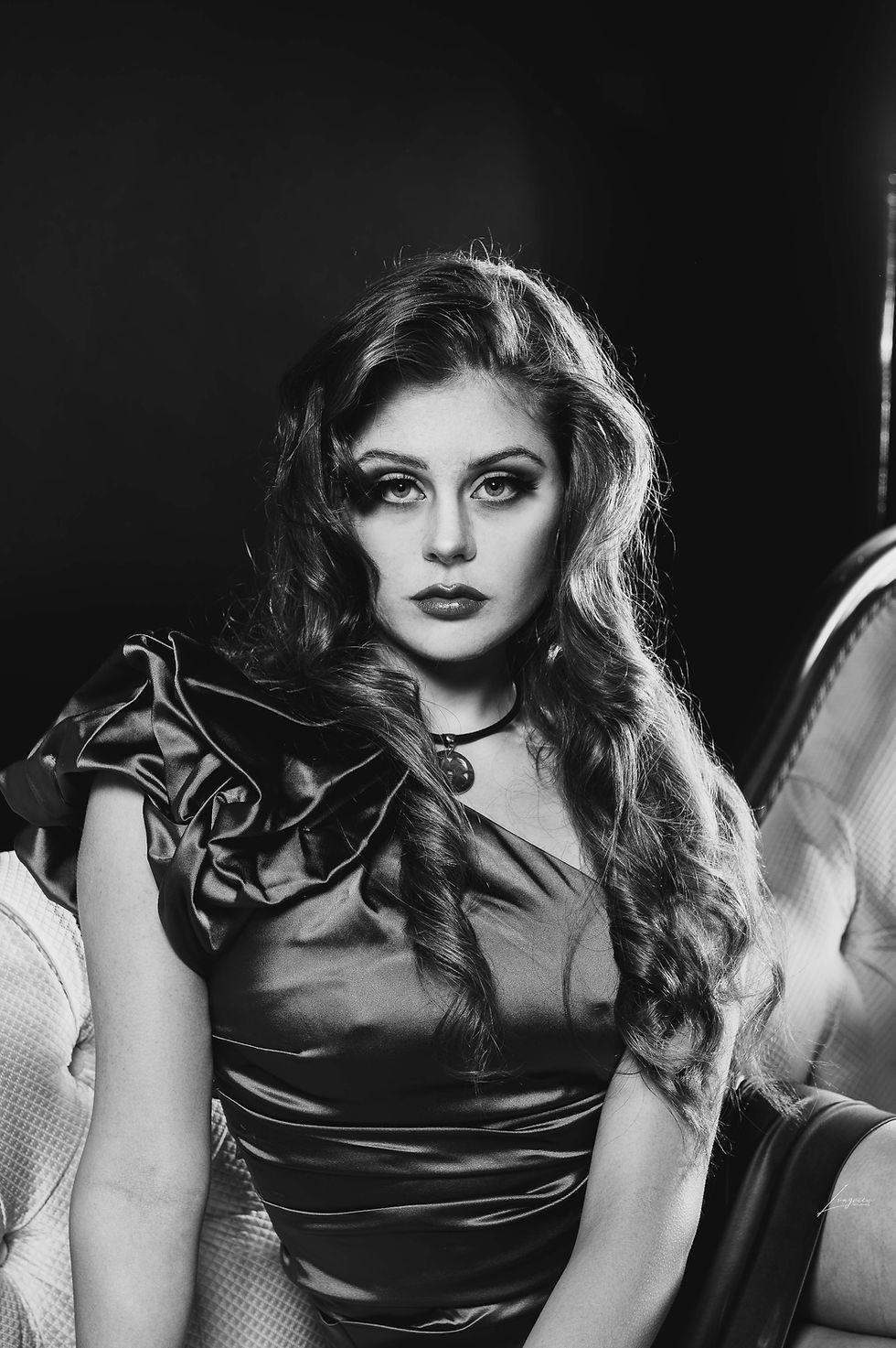 Anastasia Posing during a shoot