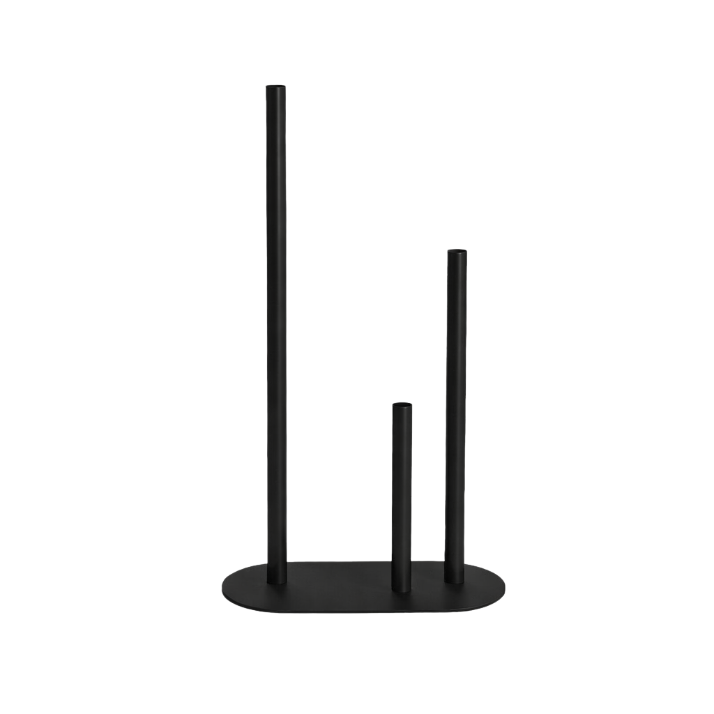 The Column Flower Stand (Black)