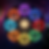 MarisGraph Core logo: a glowing lotus at the center of eight neon icon badges arranged in a circle — Willpower, Breathing, Rest, Thoughts, Nutrition, Movement, Hydration, and Sexual Wellbeing — set against a starry cosmic background.