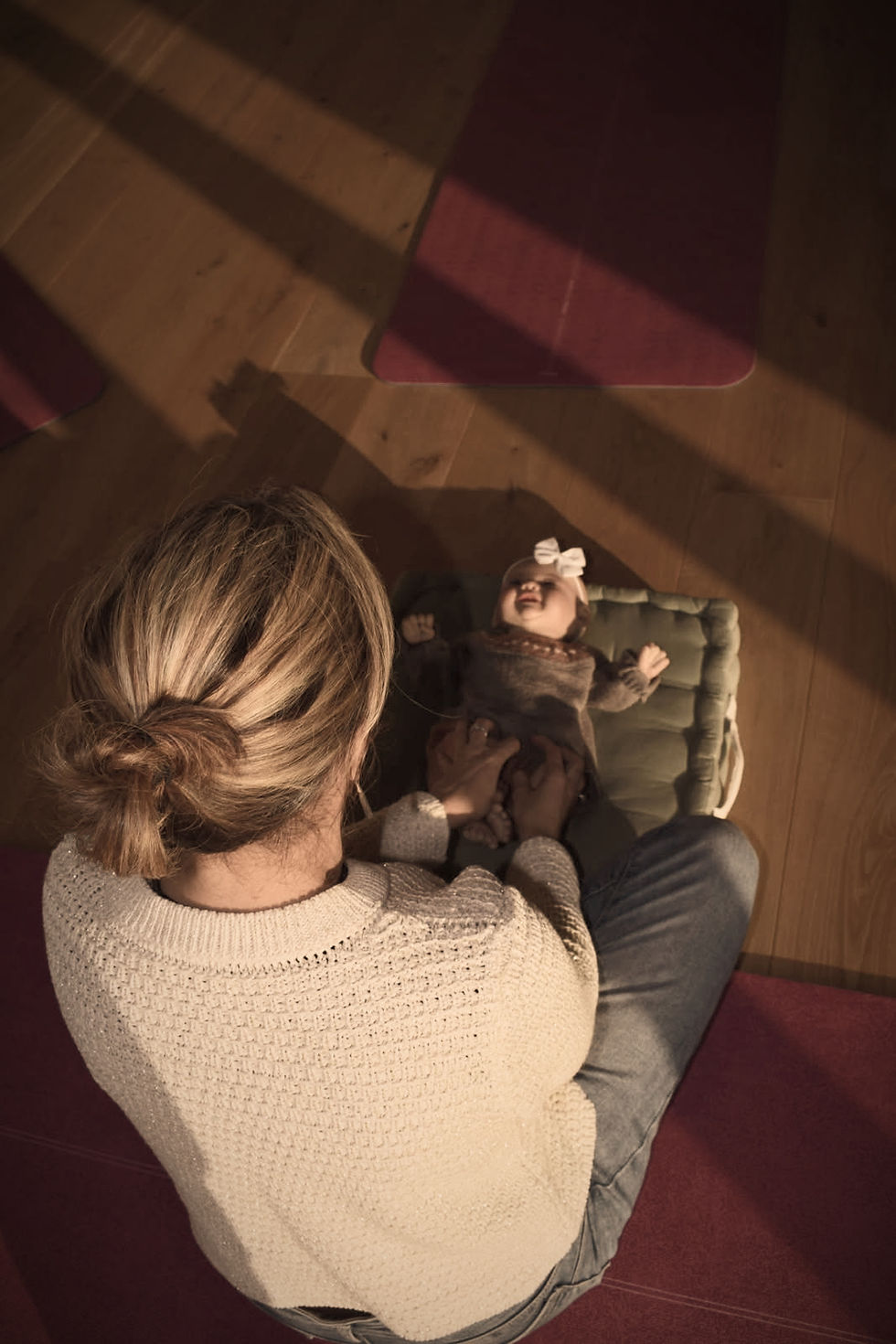 Cercle maman/papa-bébé