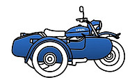 Ural IKB Blau