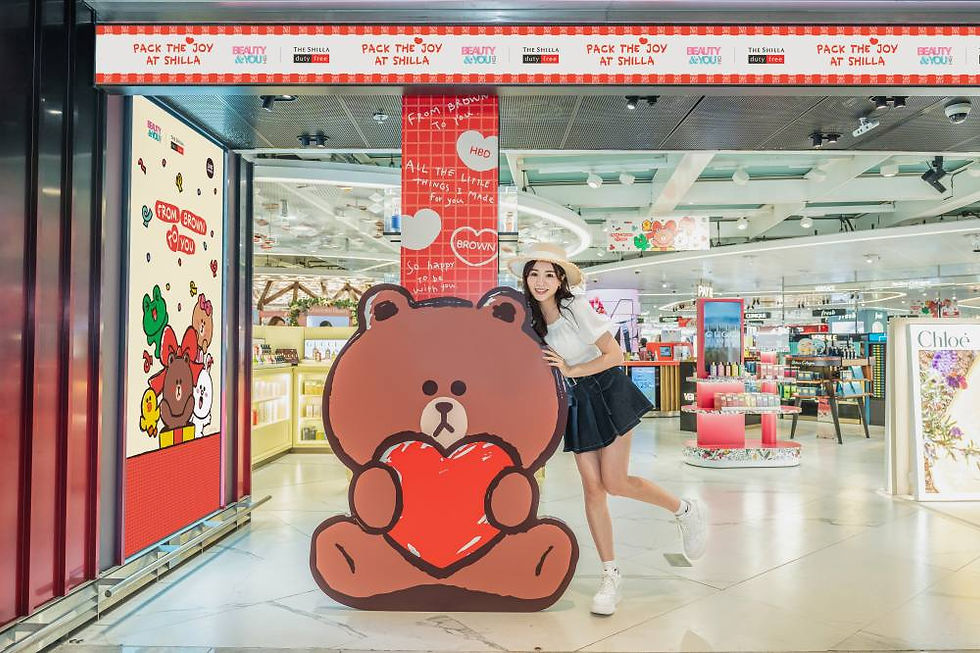 BEAUTY&YOU × LINE FRIENDS 熊大15週年攻陷香港機場