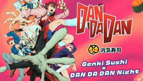元気壽司聯乘《DAN DA DAN》登陸銅鑼灣 期間限定盲盒壽司+夜間隱藏版菜式