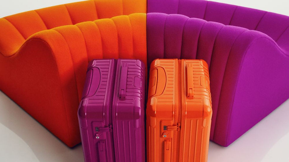 RIMOWA Essential 及 Groove 系列推亮橙色與紫紅色兩款全新色調