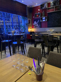 Salle restaurant Boulevard lors d'une privatisation