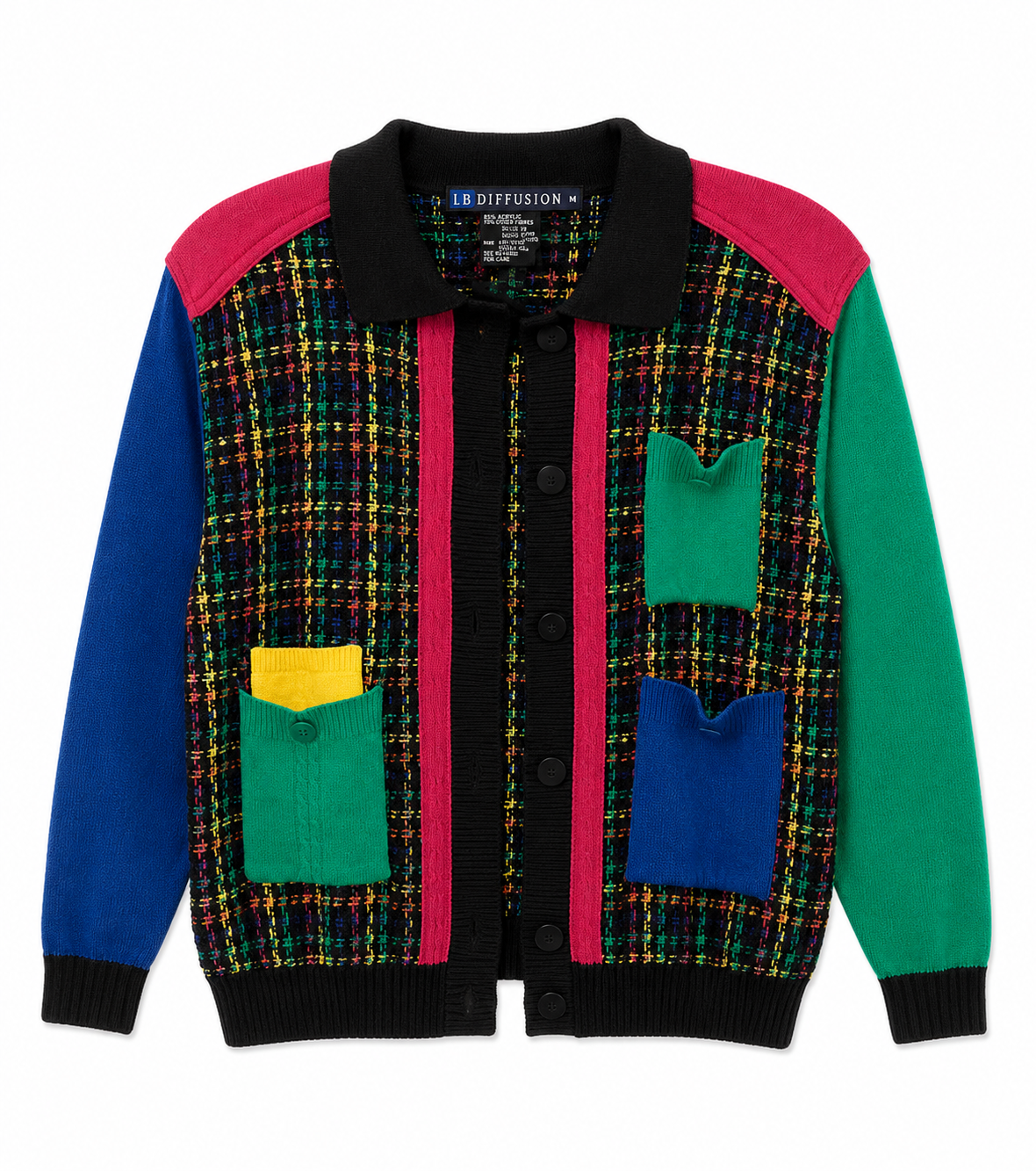 I.B. Diffusion 80s Deadstock Cardigan