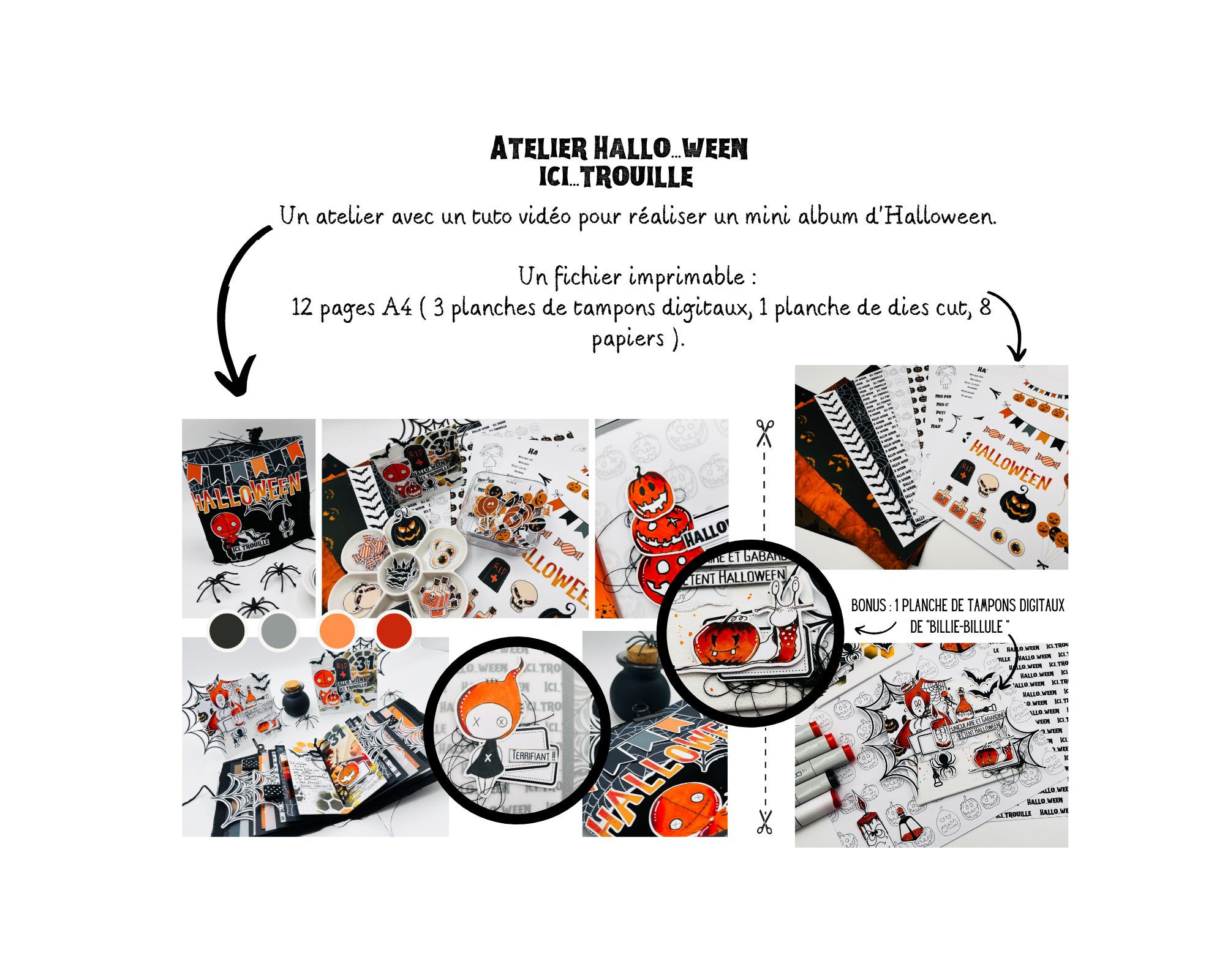 Atelier Hallo...ween   ici...trouille