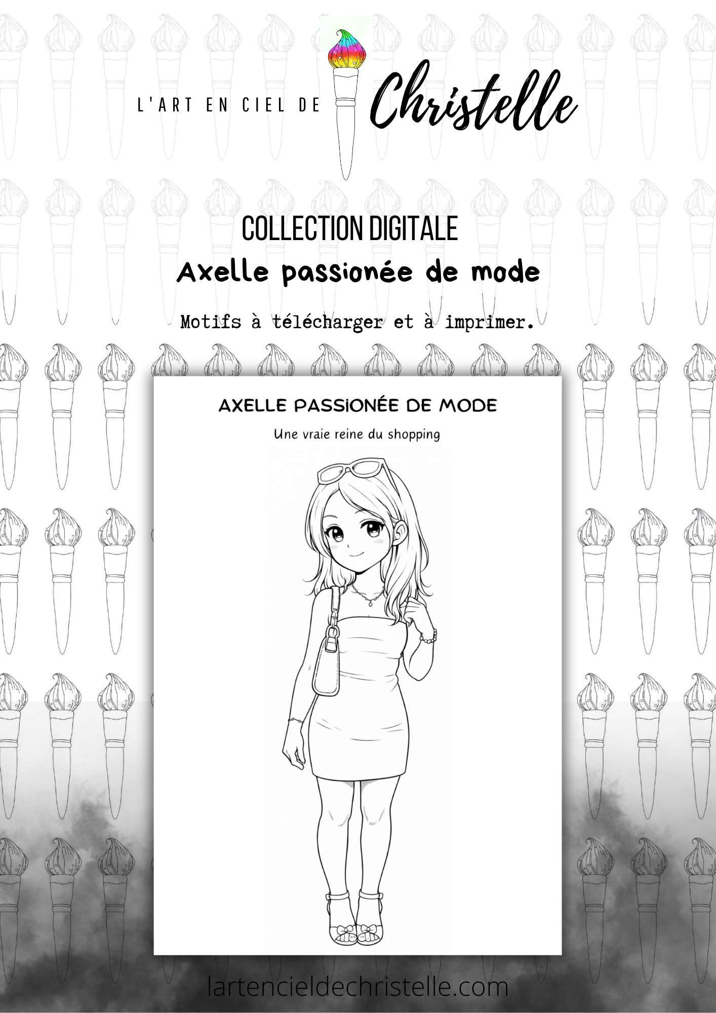 Axelle passionnée de mode
