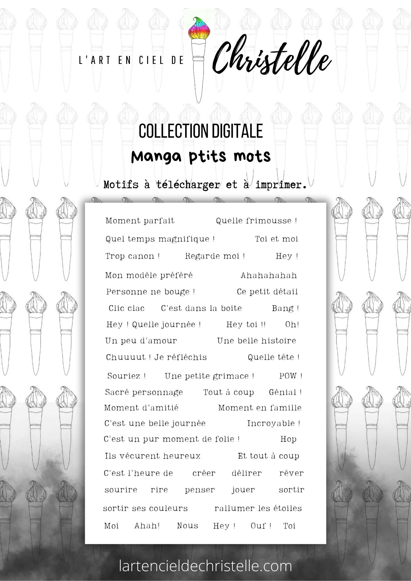 Mes petits mots manga