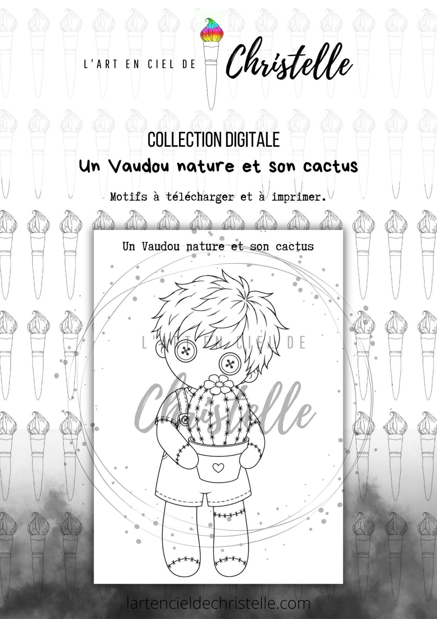 Un Vaudou nature et son cactus