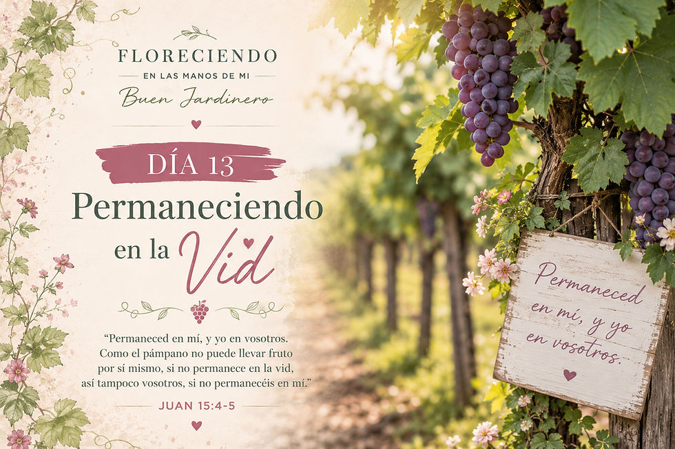 Permaneciendo en la Vid