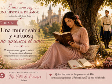 Una mujer sabia y virtuosa no apresura el amor