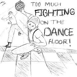 too much fighting on the dance floor concept sketch.png