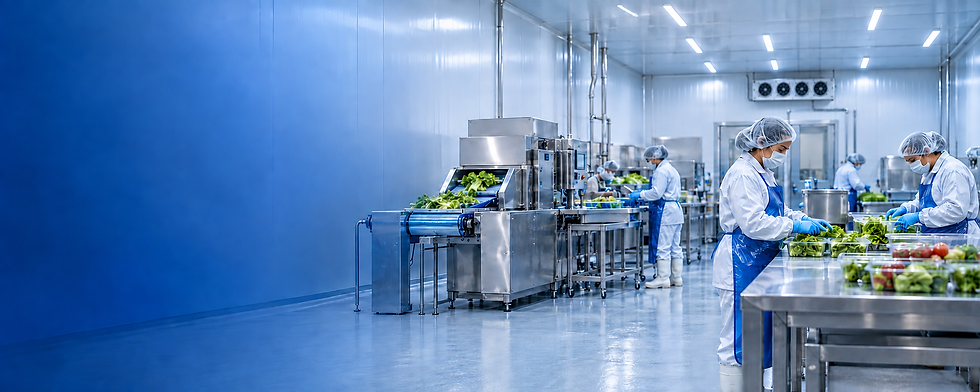 Área de proceso refrigerada