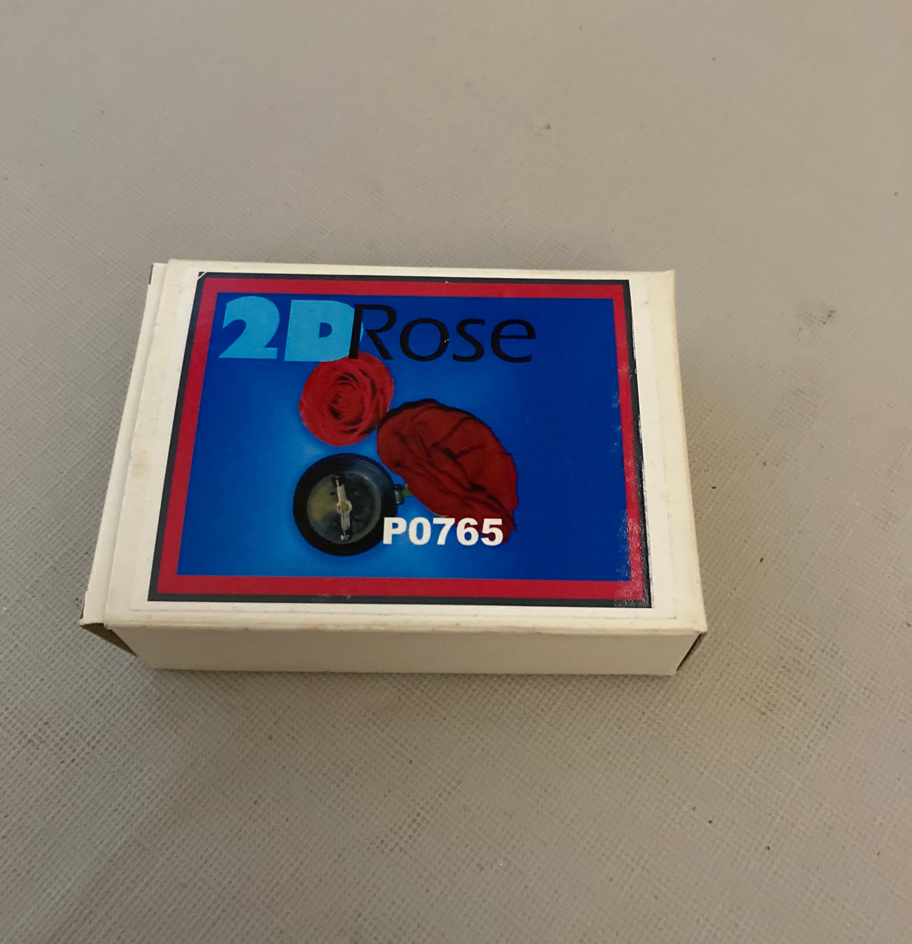 Rosa aplastada (rosa en 2 dimensiones)