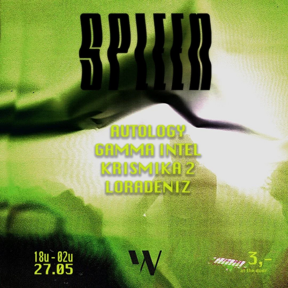 Weelde Resident Presents: Spleen