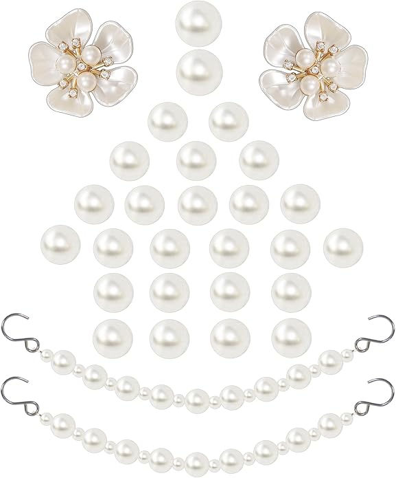 Daisy Flower Shoe Charms
