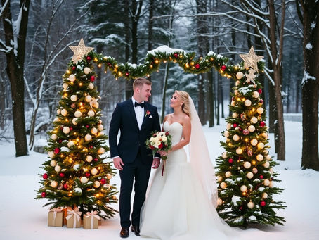 How to Plan a Magical Winter Christmas Themed Wedding
